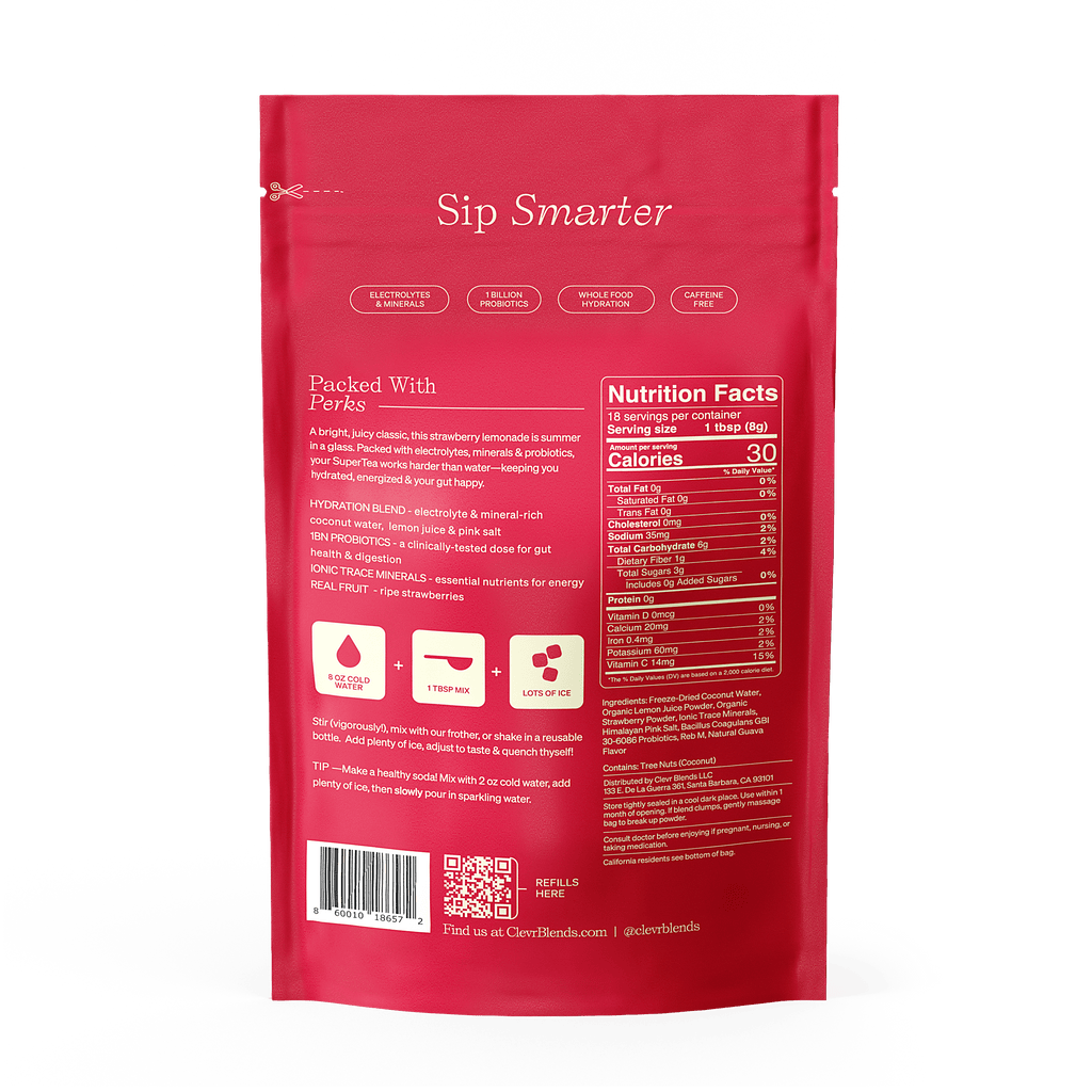 Strawberry Lemonade SuperTea - Kit - Daily Pantry Drink Mix