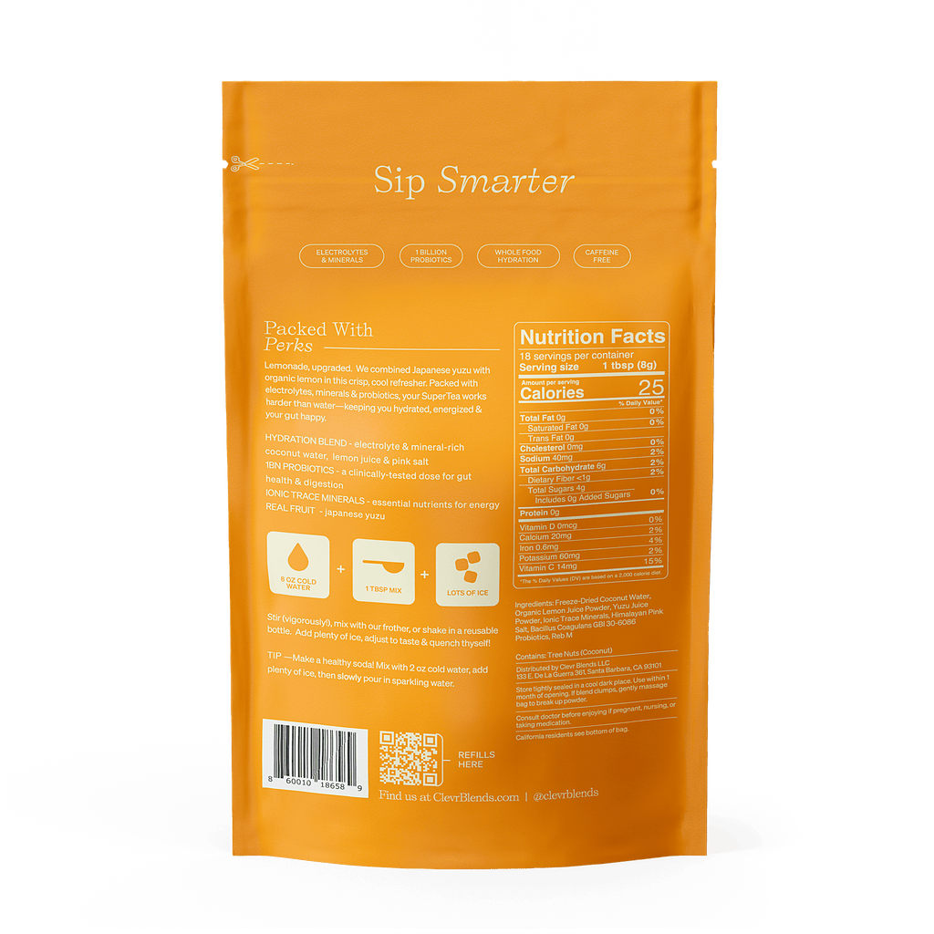 Yuzu Lemonade SuperTea - Kit - Light Taste Latte Mix