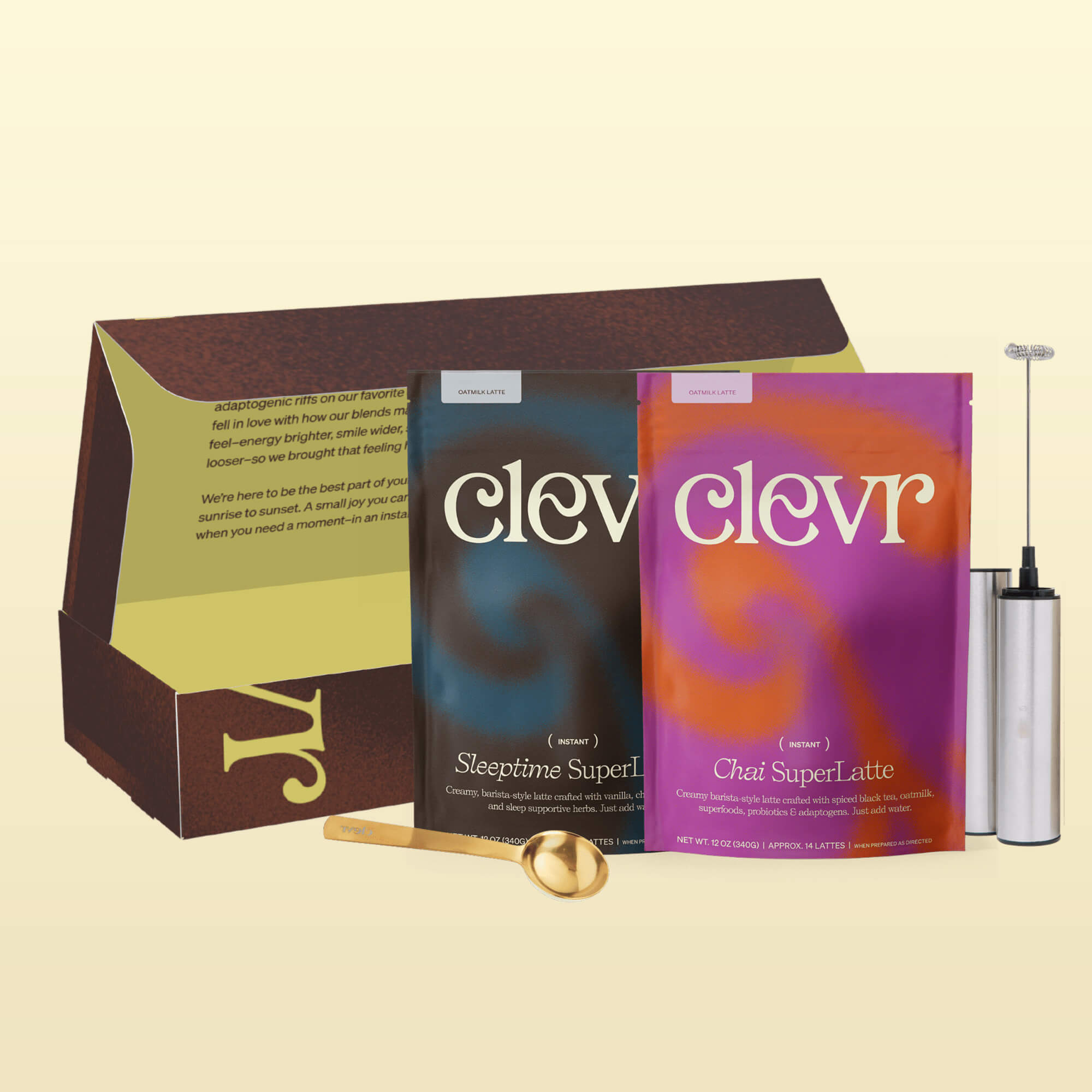 The Starter Kit SuperLattes - RAF - Travel Ready Cafe Drink Mix