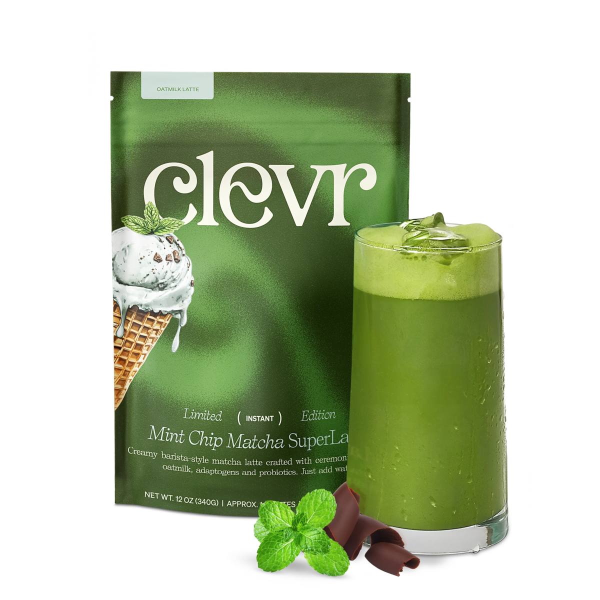 Mint Chip Matcha SuperLatte - Kit - Cozy Morning Drink Mix