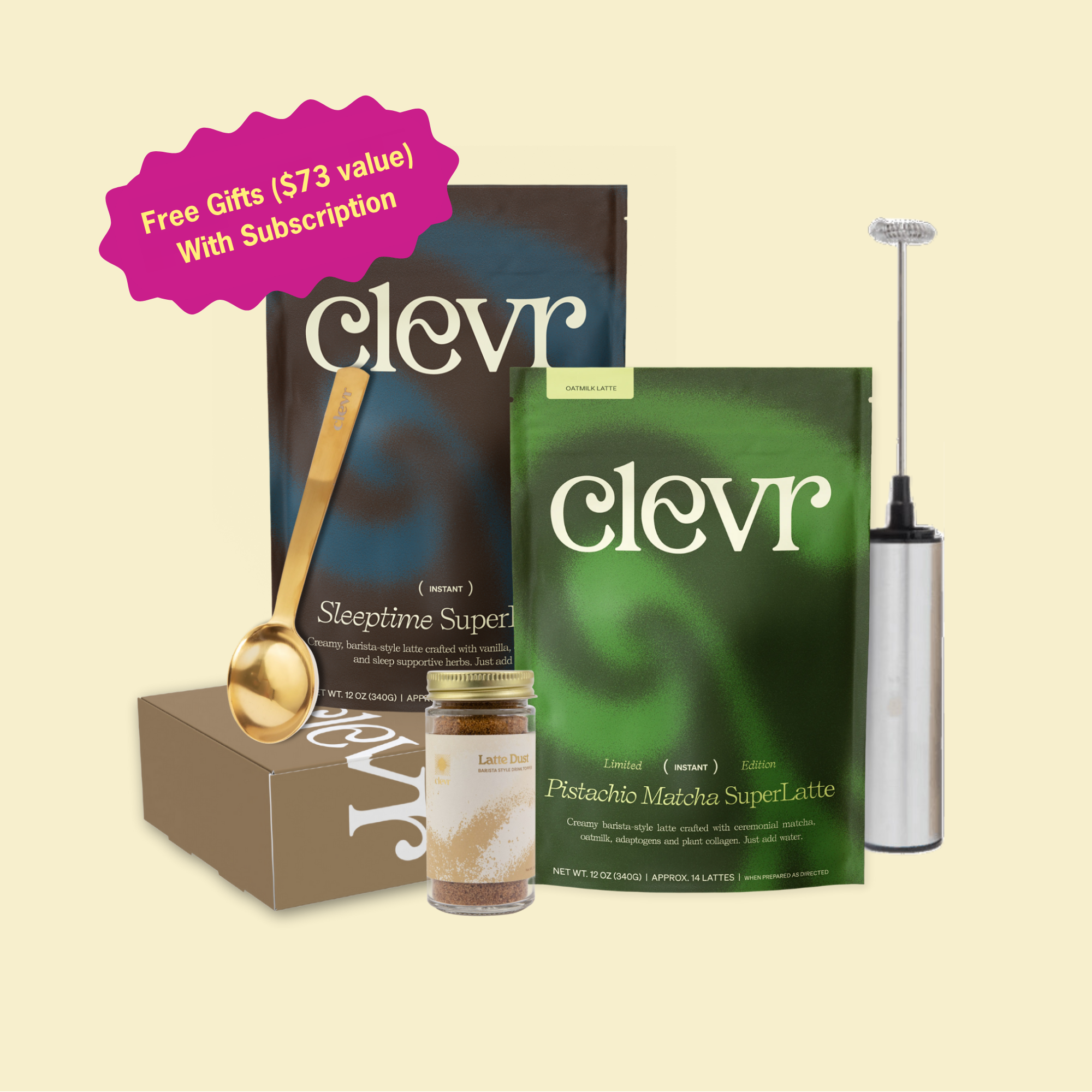 Latte Starter Kit - Anytime Hot Drink Mix