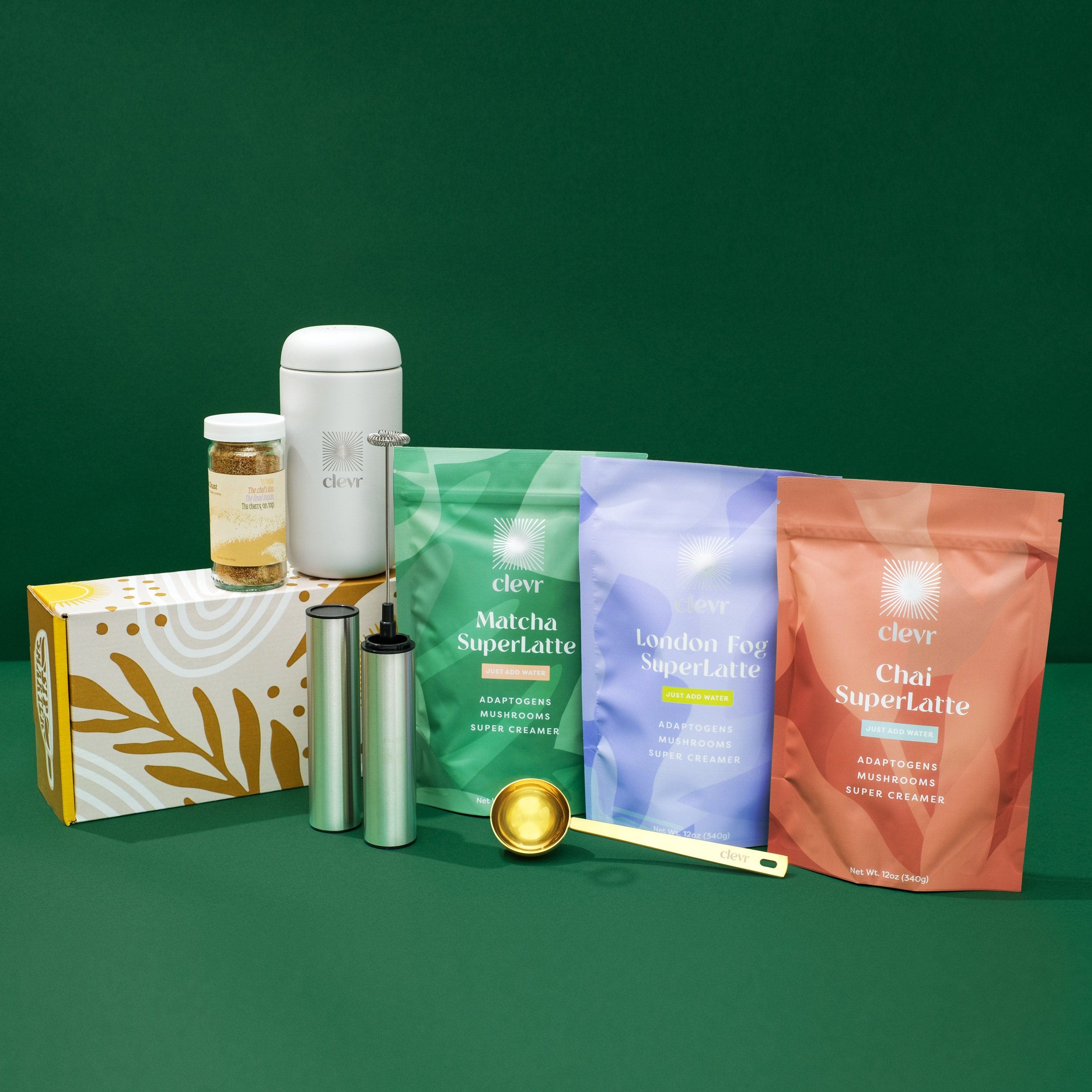 The Gift Kit SuperLattes - Travel Ready Home Cafe Mix